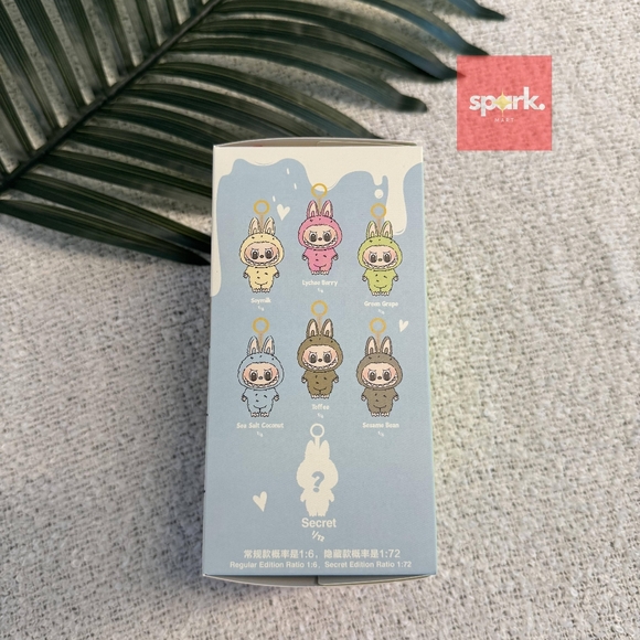 POP MART - Soy Milk - The Monsters Labubu Exciting Macaron Vinyl Plush - Picture 5 of 5